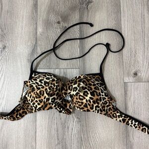 Victoria's Secret Pink Animal Print Bikini Top